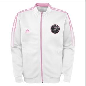 Messi Authentic Adidas Miami soccer athletic jacket